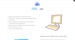 Desktop Screenshot of gaia.cz